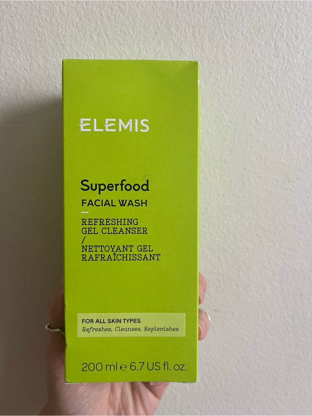 ELEMIS Superfood Facial Wash - Lime Green Box
